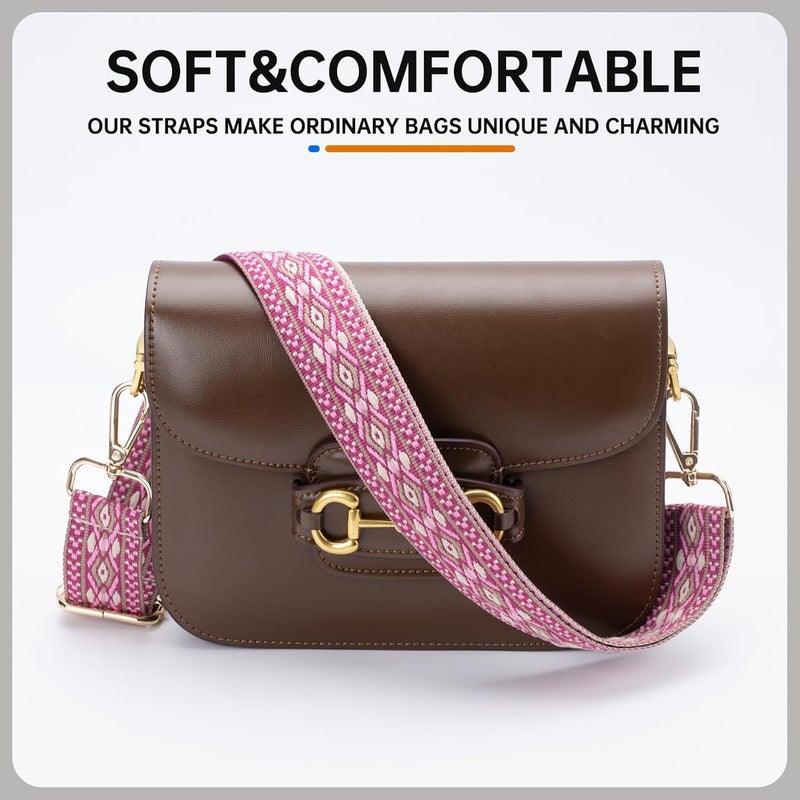 Dksongr Purse Straps Replacement Crossbody Wide Bag Strap for Purses Adjustable Shoulder Straps for Women Handbags - Image 3